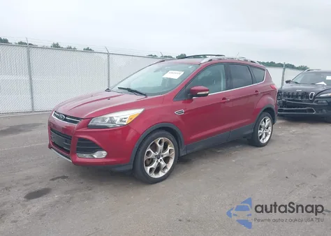 2013 Ford Escape Titanium из США, поврежденный, VIN 1FMCU0J90DUD07483
